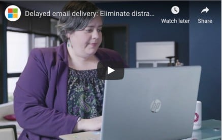 Using Delayed Delivery With Email to Boost Productivity